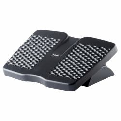 Fellowes Foot Rest Under Desk - Refresh Foot Support Ergonomic Foot Rest with 2 Height Adjustments & Massage Surface - Foot Rest Stool for Office & Home - Black 