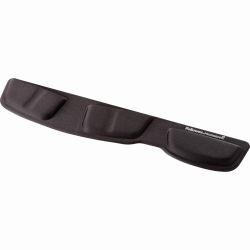 Fellowes Keyboard Wrist Rest - Health-V Wrist Rest with Antibacterial Protection - Ergonomic Wrist Support for Computer, Laptop, Home Office Use - Black 