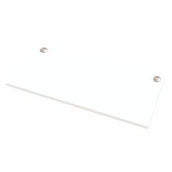 Fellowes 9870101 computer desk top Rectangular shape Melamine, PVC White 