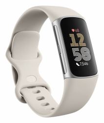 Fitbit Charge 6 AMOLED Wristband activity tracker Silver 