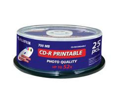 Fujifilm CD-R, 700MB, 25pcs 52x 25 pc[s] 