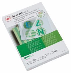 GBC Lamination Pouch A5 75 Micron 