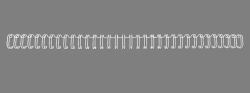GBC WireBind Binding Wires 3:1 No3 5mm A4 White [100] 
