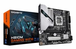 GIGABYTE H810M GAMING WIFI6 Motherboard - Intel Core Ultra [Series 2] CPUs, 4+1+2 Phases VRM, up to 6400MHz DDR5, 1xPCIe 4.0 M.2, 2.5GbE LAN, WIFI 6, USB 3.2 Gen 1 