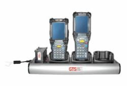 GTS HCH-9033-CHG charging station organizer Desktop mounted Aluminium Black, Silver 
