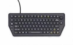 Gamber-Johnson 7300-0171 keyboard Home USB Black  - German version