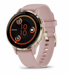 Garmin Venu 3S 3.05 cm [1.2"] AMOLED 41 mm Digital 390 x 390 pixels Touchscreen Gold, Rose Wi-Fi GPS [satellite] 