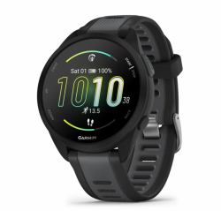Garmin Forerunner 165 3.05 cm [1.2"] AMOLED 43 mm Digital 390 x 390 pixels Touchscreen Black GPS [satellite] 