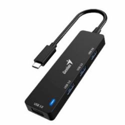 Genius Computer Technology Genius UH-400 USB Type-C 625 Mbit/s Black 