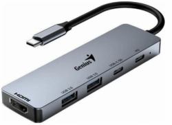 Genius Computer Technology Genius UH-500 USB Type-C Silver 