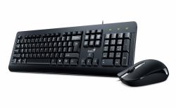 Genius Computer Technology KM-160 keyboard Mouse included Universal USB Black 