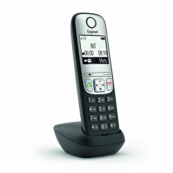 Gigaset A690HX Analog/DECT telephone Caller ID Black, Silver 