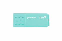 Goodram UME3 USB flash drive 32 GB USB Type-A 3.2 Gen 1 [3.1 Gen 1] Turquoise 