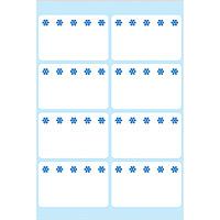 HERMA Deep-freeze labels 26x40mm white ice crystals 56 pcs. self-adhesive label 56 pc[s] 