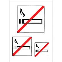 HERMA Information labels ´Nicht rauchen´ weatherproof 1 sheet self-adhesive label 