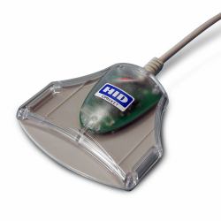 HID Identity OMNIKEY 3021 smart card reader Indoor USB 2.0 Grey, Transparent 