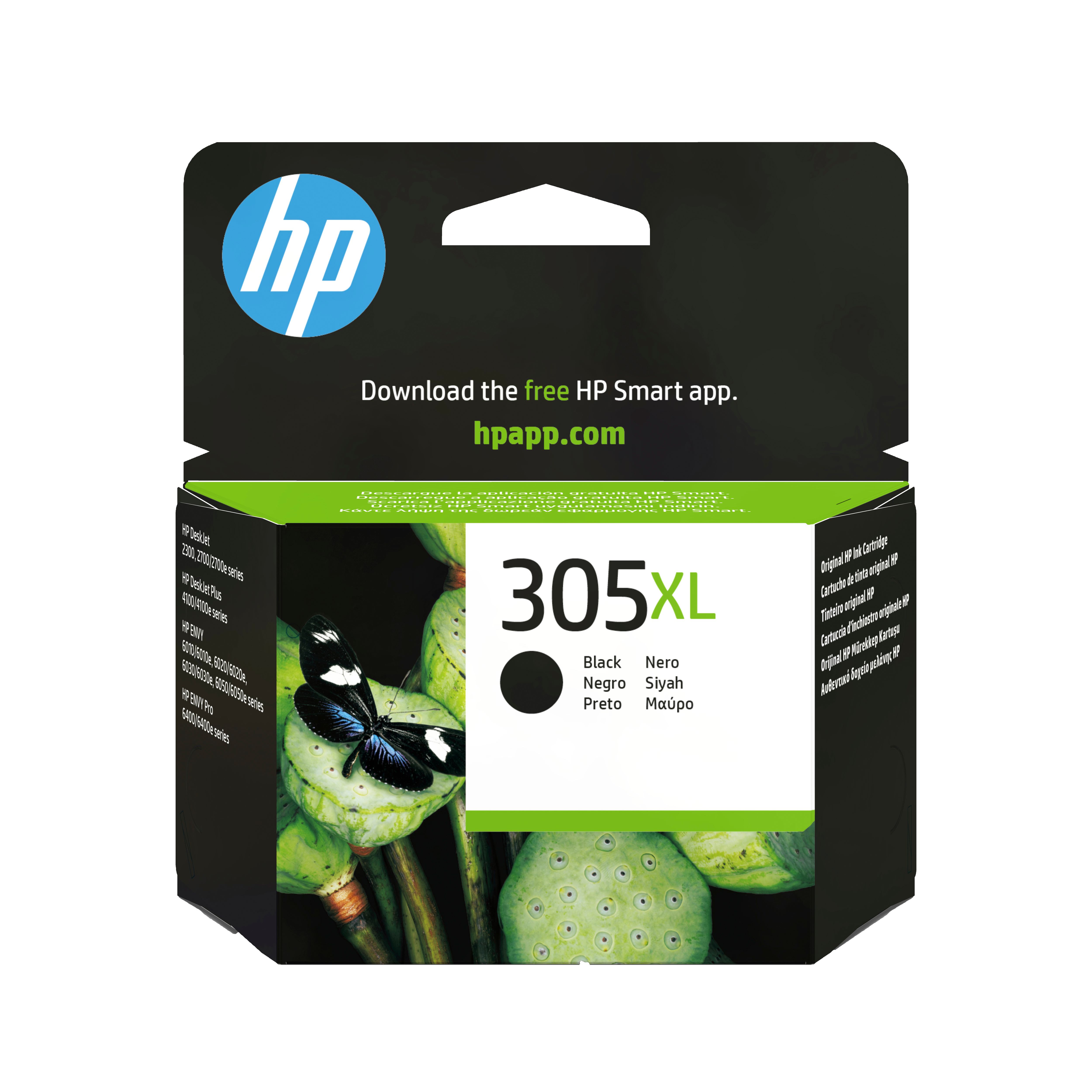 hp 301xl high yield black original ink cartridge