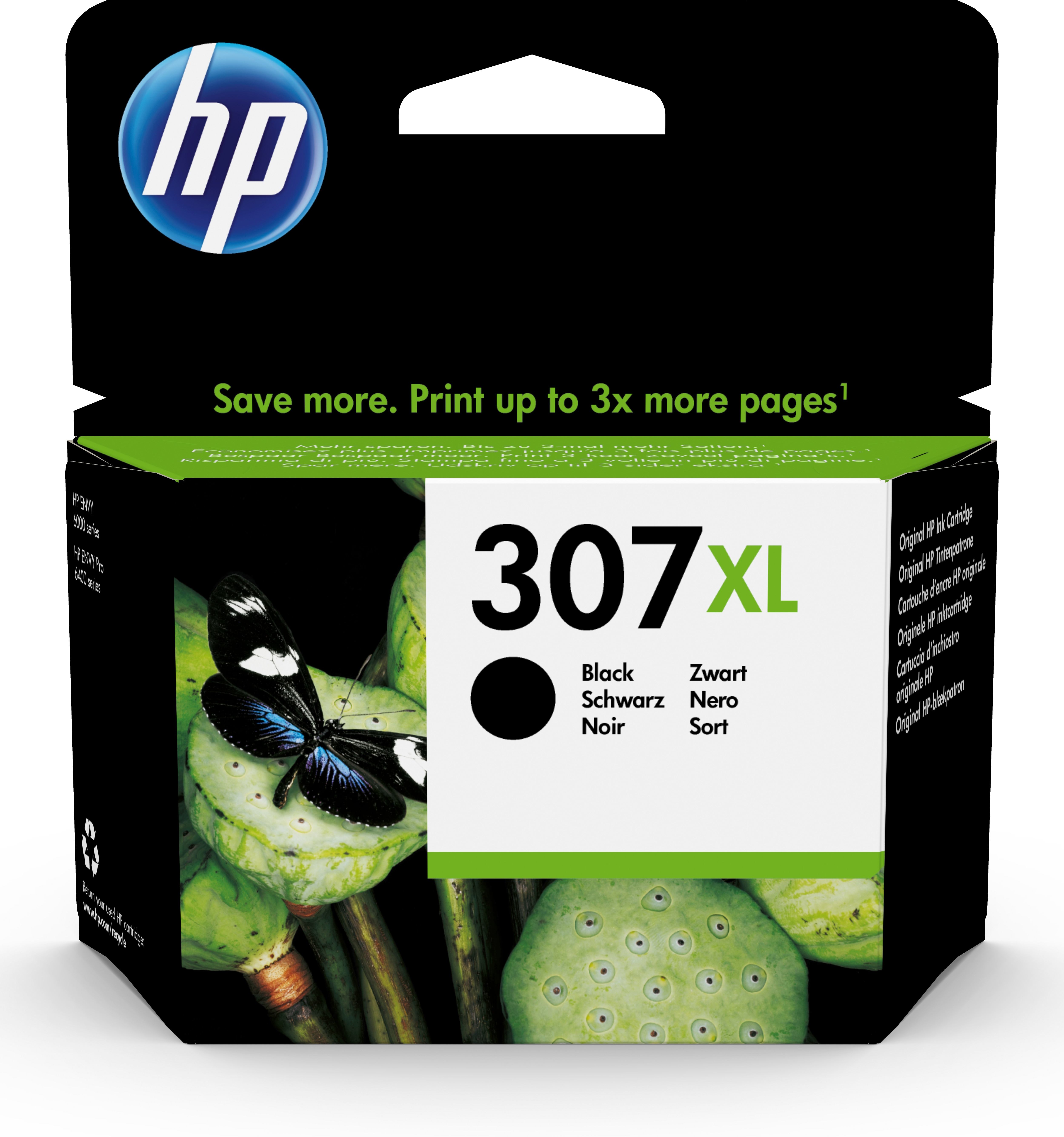 hp 307xl black