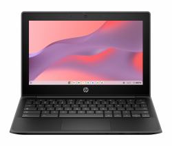 HP Fortis G1i Chromebook Intel® N N250 29.5 cm [11.6"] Touchscreen HD 8 GB LPDDR5x-SDRAM 128 GB UFS Wi-Fi 6E [802.11ax] ChromeOS Black 