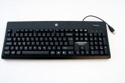 HP 724720-101 keyboard USB QWERTY Swedish Black  - UK version