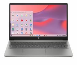 HP Chromebook 15a-nb0004na Intel® Core™ i3 i3-N305 39.6 cm [15.6"] Full HD 8 GB LPDDR5-SDRAM 256 GB Flash Wi-Fi 6 [802.11ax] ChromeOS Silver  - UK version