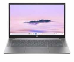 HP Chromebook 14a-nf0000na Intel® Core™ i3 i3-N305 35.6 cm [14"] Full HD 8 GB LPDDR5-SDRAM 256 GB eUFS Wi-Fi 6E [802.11ax] ChromeOS Silver  - UK version