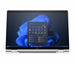 HP Elite x360 1040 G11 Intel Core Ultra 5 125H Hybrid [2-in-1] 35.6 cm [14"] Touchscreen WUXGA 16 GB LPDDR5x-SDRAM 512 GB SSD Wi-Fi 7 [802.11be] Windows 11 Pro AI PC Silver 