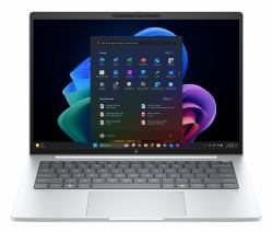 HP EliteBook 8 G1a Next Gen AI PC Wolf Pro Security Edition Copilot+ PC AMD Ryzen™ AI 7 350 Laptop 35.6 cm [14"] WUXGA 24 GB DDR5-SDRAM 512 GB SSD Wi-Fi 6E [802.11ax] Windows 11 Pro Silver  - foreign version