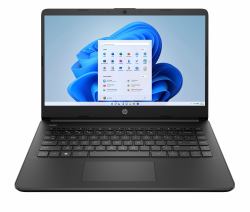 HP 14s-dq3001na Intel® Celeron® N4500 Laptop 35.6 cm [14"] HD 4 GB DDR4-SDRAM 64 GB eMMC Wi-Fi 6 [802.11ax] Windows 11 Home in S mode Black 