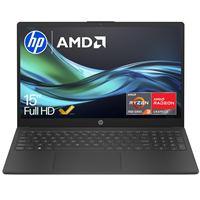 HP 15-fc0045sa AMD Ryzen™ 3 7320U Laptop 39.6 cm [15.6"] Full HD 8 GB LPDDR5-SDRAM 256 GB SSD Wi-Fi 6 [802.11ax] Windows 11 Home Black  - UK version