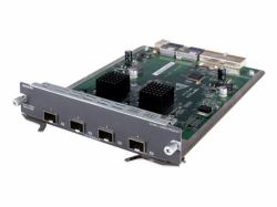 HPE 5800 4-port 10GbE SFP+ Module network switch module 10 Gigabit Ethernet, Fast Ethernet, Gigabit Ethernet 