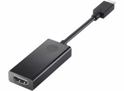 HP USB-C to HDMI Adapter USB graphics adapter Black 