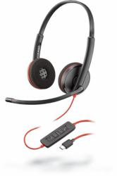HP Poly Poly Blackwire 3220 Headset Wired Head-band Calls/Music USB Type-C Black 