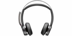 HP Poly Voyager Focus 2-M USB-C-C Headset USB-C/A Adapter Charging Stand 