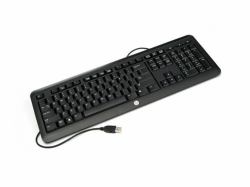 HP QY776AA keyboard Office USB Black  - foreign version