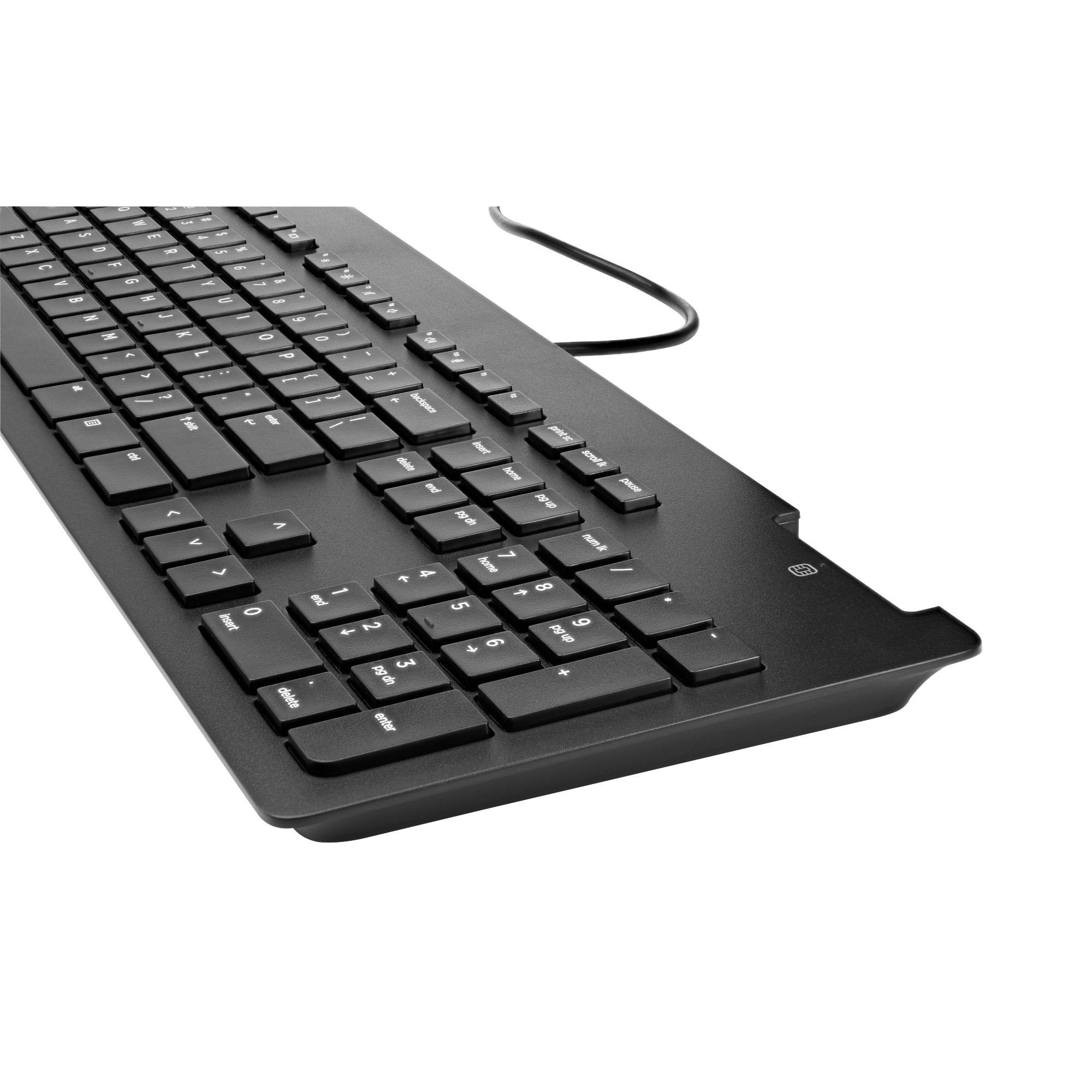 Hp Z9h48aa Abs Hp Business Slim Smartcard Keyboard Usb Black