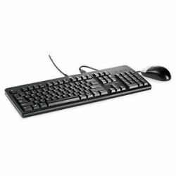 HPE 672097-B33 keyboard Mouse included Office USB QWERTY Black  - UK version