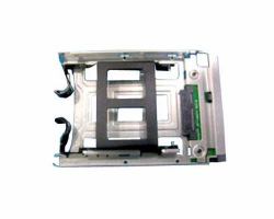HP 675769-001 drive bay panel 8.89 cm [3.5"] HDD Cage Black, Stainless steel 