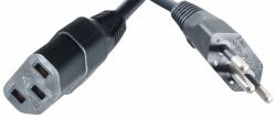 HPE Networking 1.9M C13 to NBR 14136 Fig13 Power Cord 