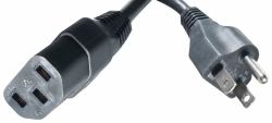 HPE Networking 1.9M C13 to NEMA 5-15P 250V Power Cord 