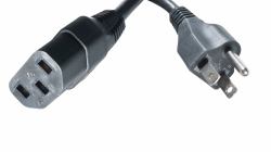 HPE Networking 1.9M C13 to NEMA 5-15P 125V Power Cord 