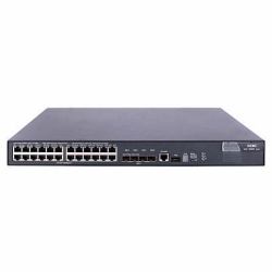 HPE A A5800-24G L3 Power over Ethernet [PoE] 1U Black 