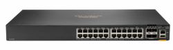 Aruba CX 6200F 24G Class-4 PoE 4SFP+ 370W Managed L3 Gigabit Ethernet [10/100/1000] Power over Ethernet [PoE] 1U 