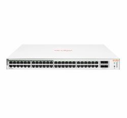 Hewlett Packard Enterprise Aruba Instant On 1830 48G 24p Class4 PoE 4SFP 370W Managed L2 Gigabit Ethernet [10/100/1000] Power over Ethernet [PoE] 1U 