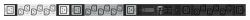 HPE G2 Metered 3Ph 17.3kVA/60309 60A 4-wire 48A/208V Outlets [18] C13 [6] C19/Vertical NA/JP PDU 