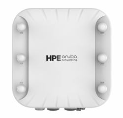 HPE Aruba Networking AP-518 [RW] Dual Radio 4x4/2x2 Wi-Fi 6 6xRPSMA Connectors Hardened AP 