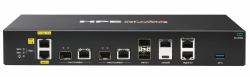 HPE Aruba Networking EdgeConnect 10106 1G 2x SFP 2x Combo 1G 2x RJ45 PoE+ SD-WAN Gateway 
