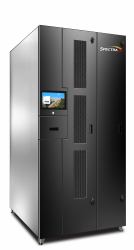 HPE Spectra Cube HPT 8xFH/16xHH Drv Shelves 5 Entry/Exit Chambers 2x PS Front Graphic Base Frame for 