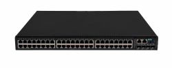 HPE Networking Comware Switch 48p 10M/100M/1G PoE8 4p SFP28 10G/25G 1-slot 5550HI 