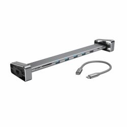 Hama 00200103 laptop dock/port replicator USB 3.2 Gen 1 [3.1 Gen 1] Type-C Grey 